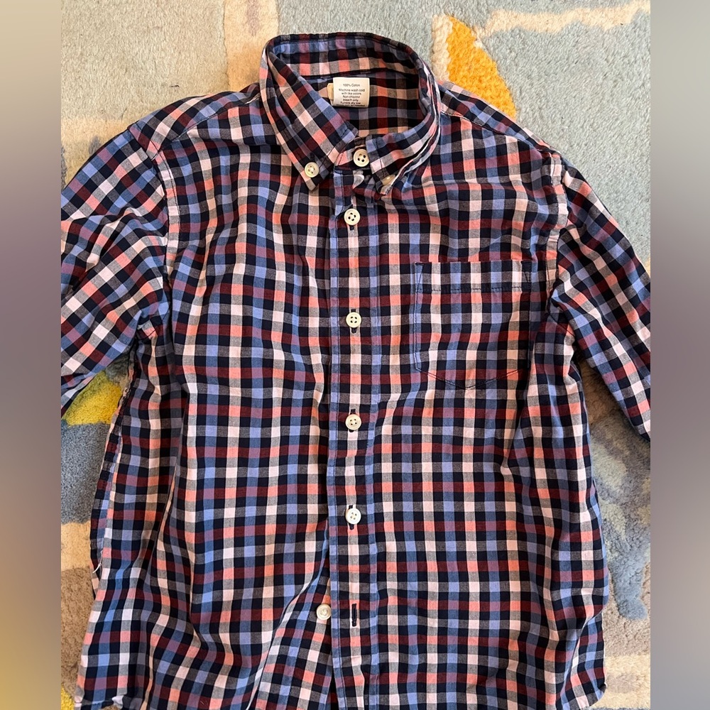 Crewcuts Checkered Kids Button Down